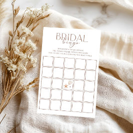 Chá de panela Costeiro de Verão Bridal Bingo