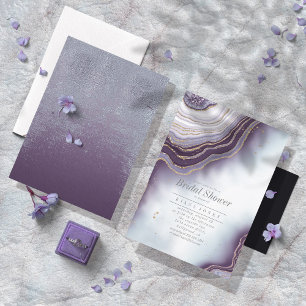 Chá de panela Crystal Agate Ametist ID825