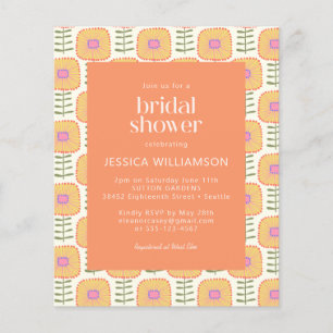 Chá de panela da Flor Laranja Amarelo-Amarelo de O