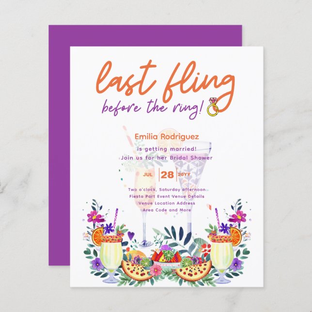 Chá de panela da Última Piscando Antes do Toque de (Frente/Verso)