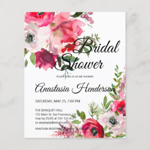 Chá de panela de Aquarela de Orçamento