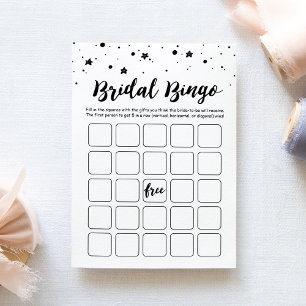 Chá de panela de Bingo Bridal e Cartão de Jogo de 