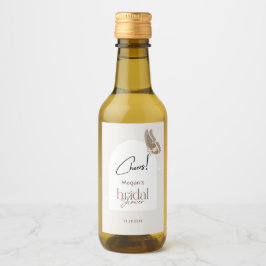 Chá de panela de borboleta bege minimalista modern