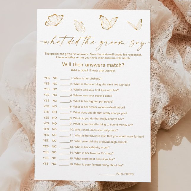 Chá de panela De Borboleta O Que O Grou Disse Jogo (Criador carregado)