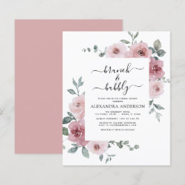 Chá de panela de Brunch e Bolha Rosa com Dobra de