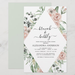 Chá de panela de Brunch e Bolha Rosa com Dobra de