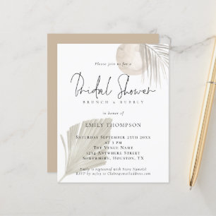 Chá de panela de Bubble de Pampas de Orçamento Con