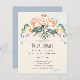 Chá de panela de Casamento de Tartarugas do Mar