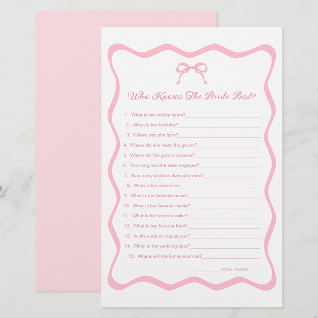 Chá de panela De casando Que Conhece O Jogo Da Noi (Frente/Verso)