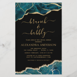 Chá de panela de chalé e borboleta