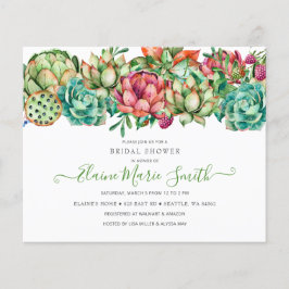 Chá de panela de Êxito de Boho de Orçamento