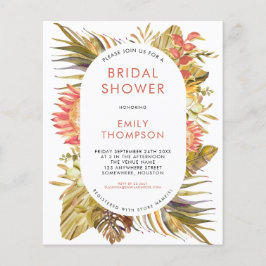 Chá de panela de Folhagem Tropical de Orçamento