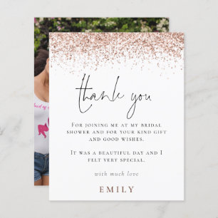 Chá de panela de Fotografia Glitter de Orçamento O