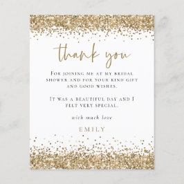 Chá de panela de Fotografia Glitter Dourado de Orç