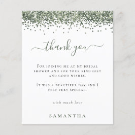 Chá de panela de Fotografia Glitter Verde de Orçam