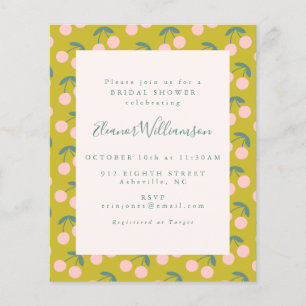 Chá de panela de Fruta verde-cor-de-rosa com orçam