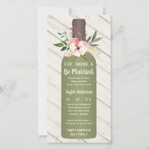 Chá de panela de garrafa de vinho