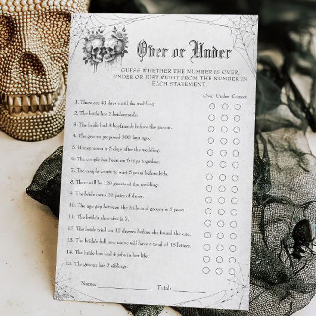 Chá de panela de Halloween gótico por cima ou por  (Criador carregado)