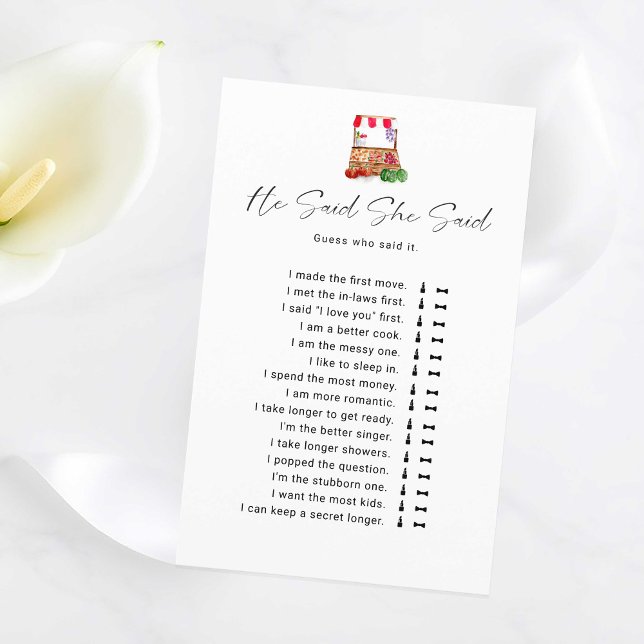 Chá de panela De Mercado Ele Disse Que Ela Disse J (Criador carregado)