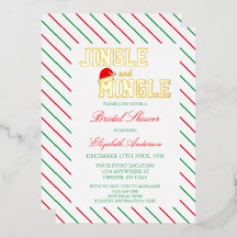 Chá de panela de Natal Jingle e Mingle