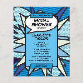 Chá de panela de orçamento Cômico Livro azul Convi