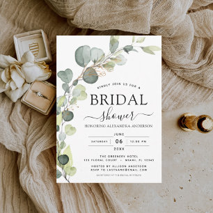 Chá de panela de Orçamento Eucalyptus Boho Botânic