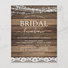 Chá de panela de Orçamento Lunchee Farmhouse