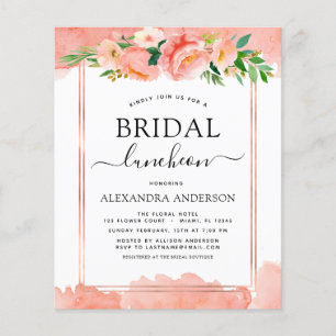 Chá de panela de Pêssego Coral de Orçamento Lunche