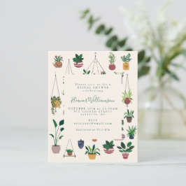 Chá de panela de Plantas Boho Modernas do Orçament