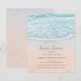 Chá de panela de praia Sandy e Oceano Azul