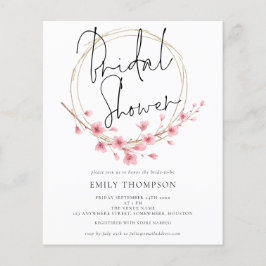 Chá de panela de Quadro Floral de Orçamento