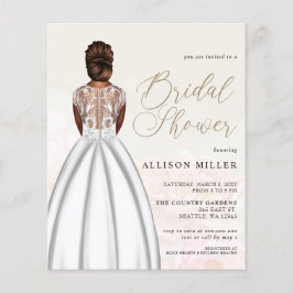 Chá de panela de Vestido de Casamento Orçamental