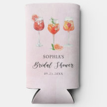 Chá de panela do Cocktail Watercolor