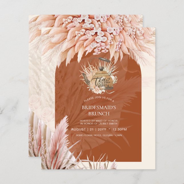 CHÁ DE PANELA do Tea Party Pampas do BUDGET (Frente/Verso)