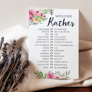 Chá de panela Ela Preferencialmente O Cartão De Jo