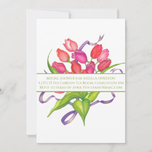 Chá de panela Elegante Primavera Tulips