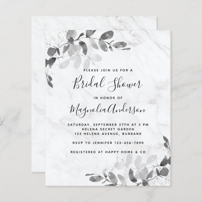 CHÁ DE PANELA Eucalyptus para Marble BUDGET (Frente/Verso)