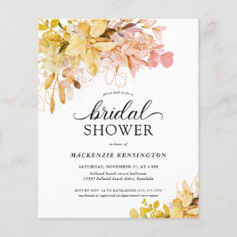 CHÁ DE PANELA Floral Amarelo - Queda do ORÇAMENTO