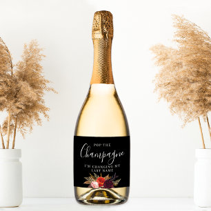 Chá de panela Floral Black Boho