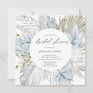 chá de panela floral boêmico com mancha elegante