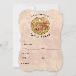 Chá de panela Floral bonito e Peachy