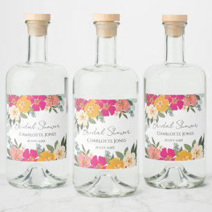 Chá de panela Floral Colorido Brilhante do Jardim 