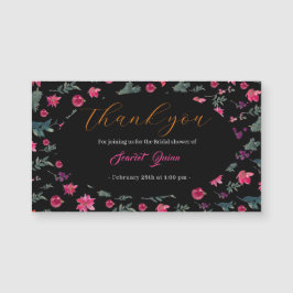 Chá de panela floral cor-de-água empoeirada rosa e