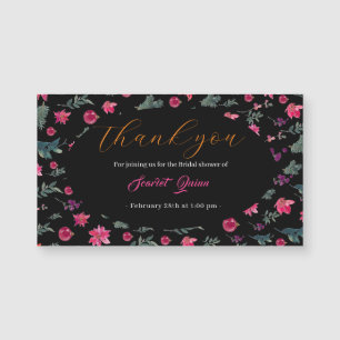 Chá de panela floral cor-de-água empoeirada rosa e