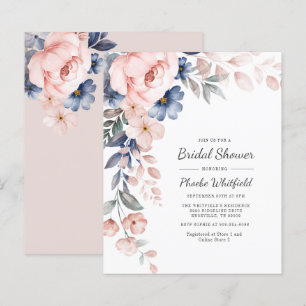 Chá de panela Floral Floral Cor-de-Rosa de Orçam