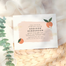 Chá de panela Floral Laranja, Rosa e Dourado