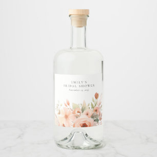 Chá de panela Floral Peach Boho