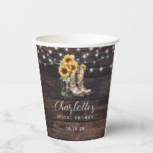 Chá de panela Floral Rustic