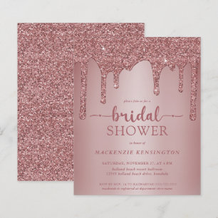 Chá de panela Glitter Dourado Rosa do Glam de Or
