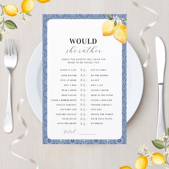 Chá de panela Italiano De Limões Ela Preferencialm (Criador carregado)